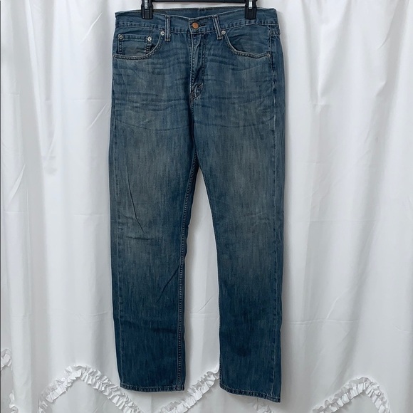 Men’s Levi’s 505 Medium Wash Jeans Size 33x32 EUC - Picture 1 of 7
